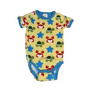 Maxomorra Ocean Under The Sea Onesie Size 74/80 9-12 Months